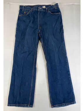 Vintage Levi's 517 Relaxed Men Size 40x30 Made in USA Blue Bootcut Jeans
